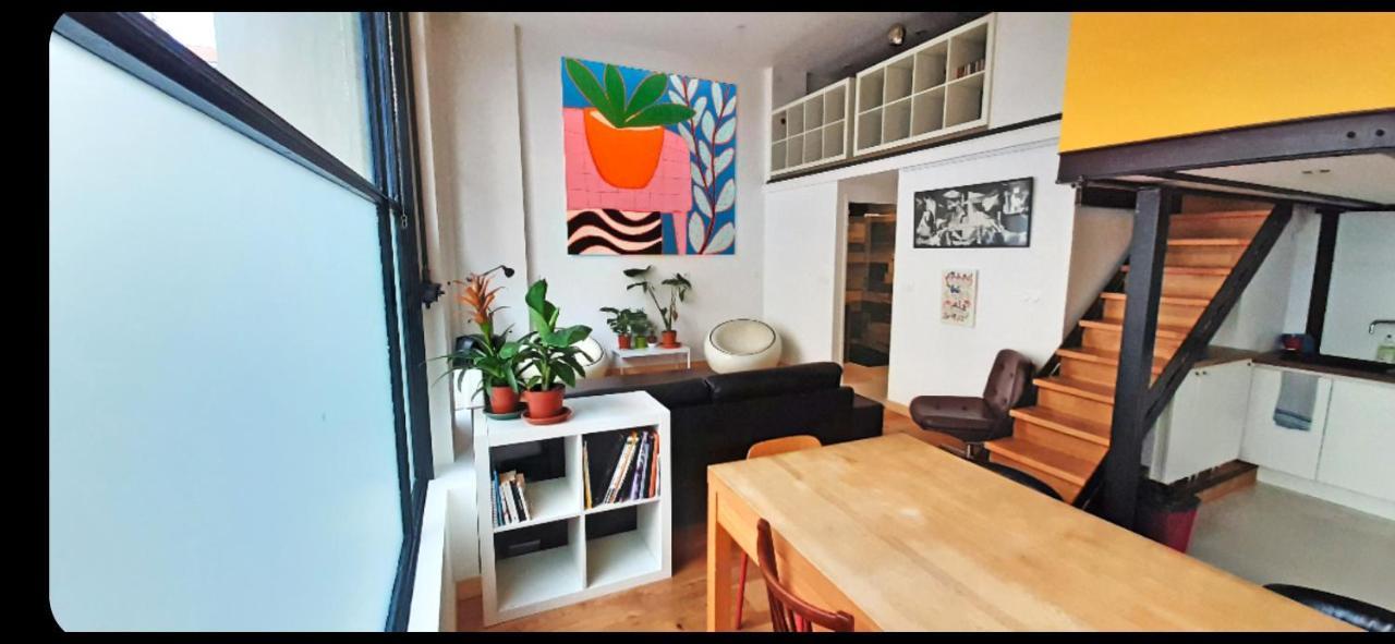 Duplex Industriel Au Coeur De Lyon Apartment Bagian luar foto